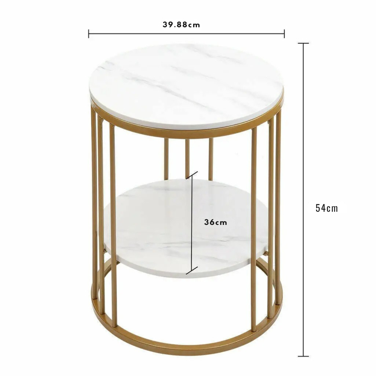 Table basse marbre ronde