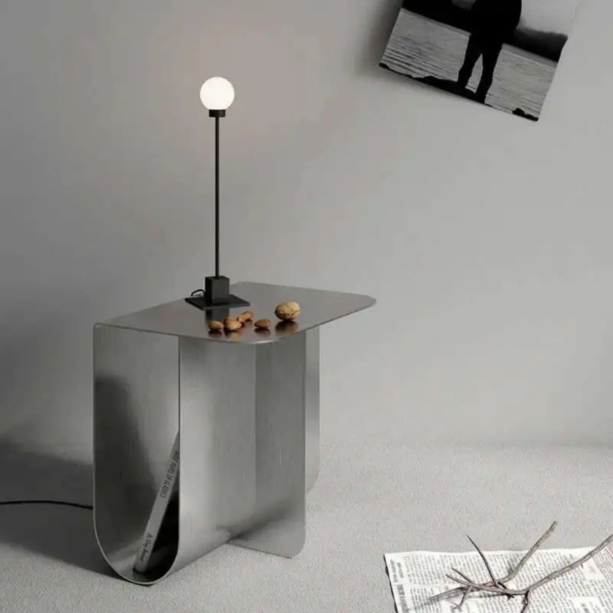 Table basse métal design