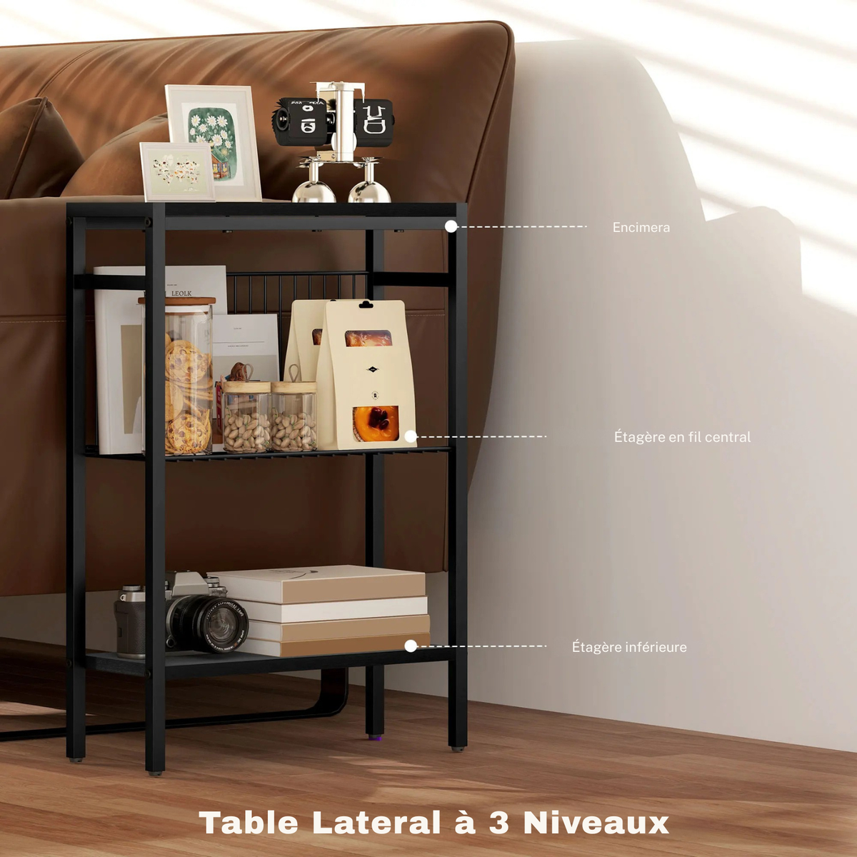 Table basse métal