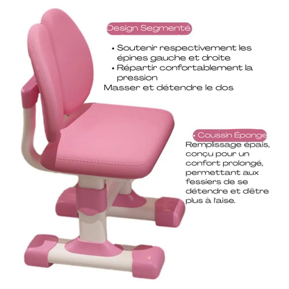 Table enfant en plastique multifonction, 1 chaise