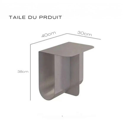 Table basse métal design