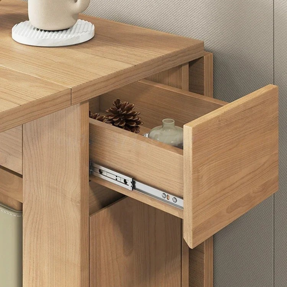 Table pliante bois design