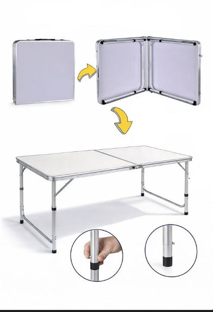 Table pliante aluminium