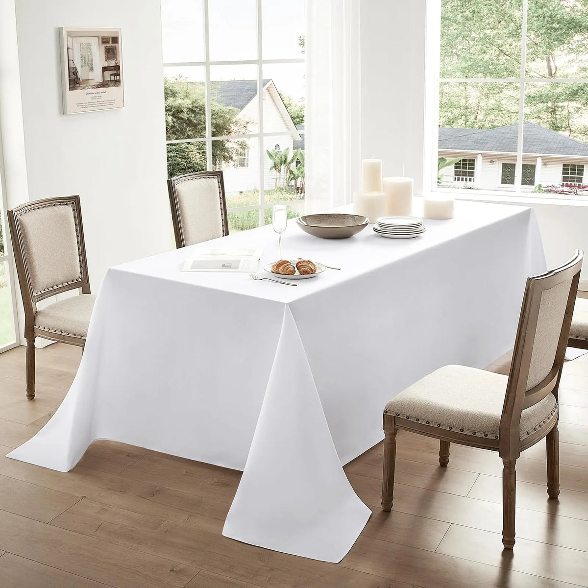 Nappe de table rectangulaire