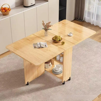 Table à manger bois pliante