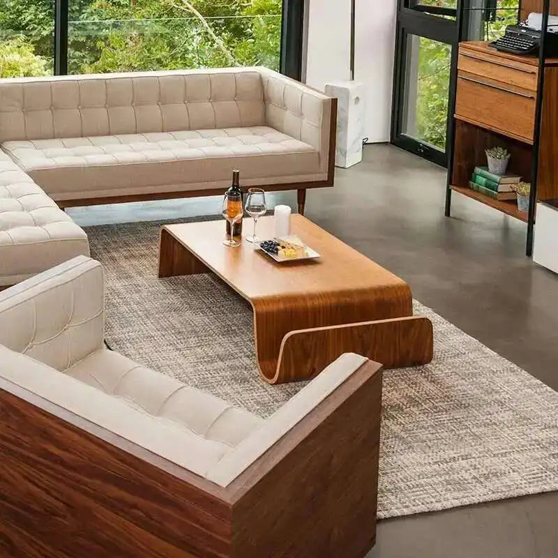 Table basse bois design