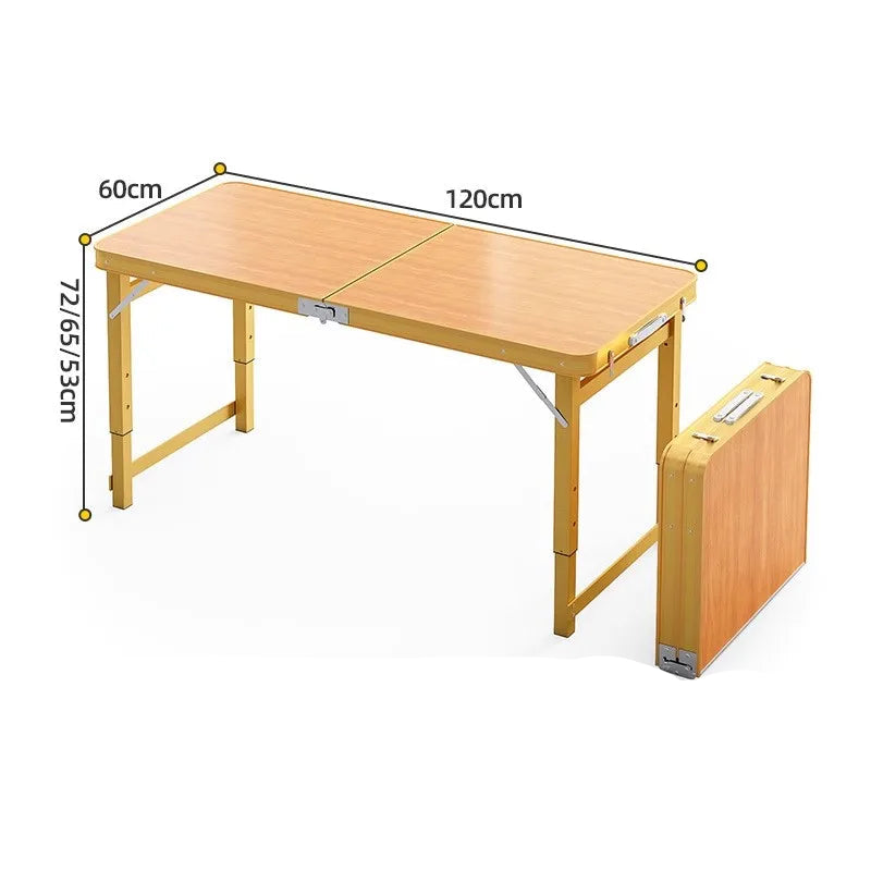 Table de jardin pliable ajustable