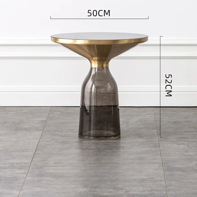 Table basse en verre gigogne