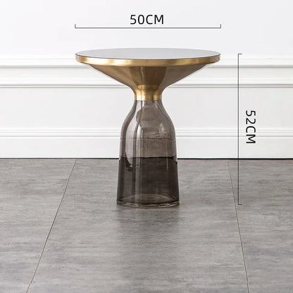 Table basse en verre gigogne