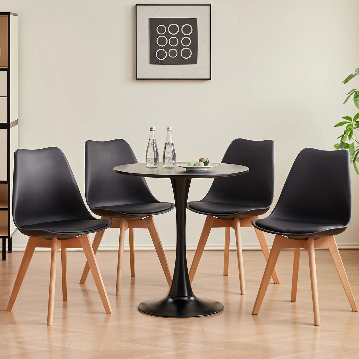 Table haute ronde design