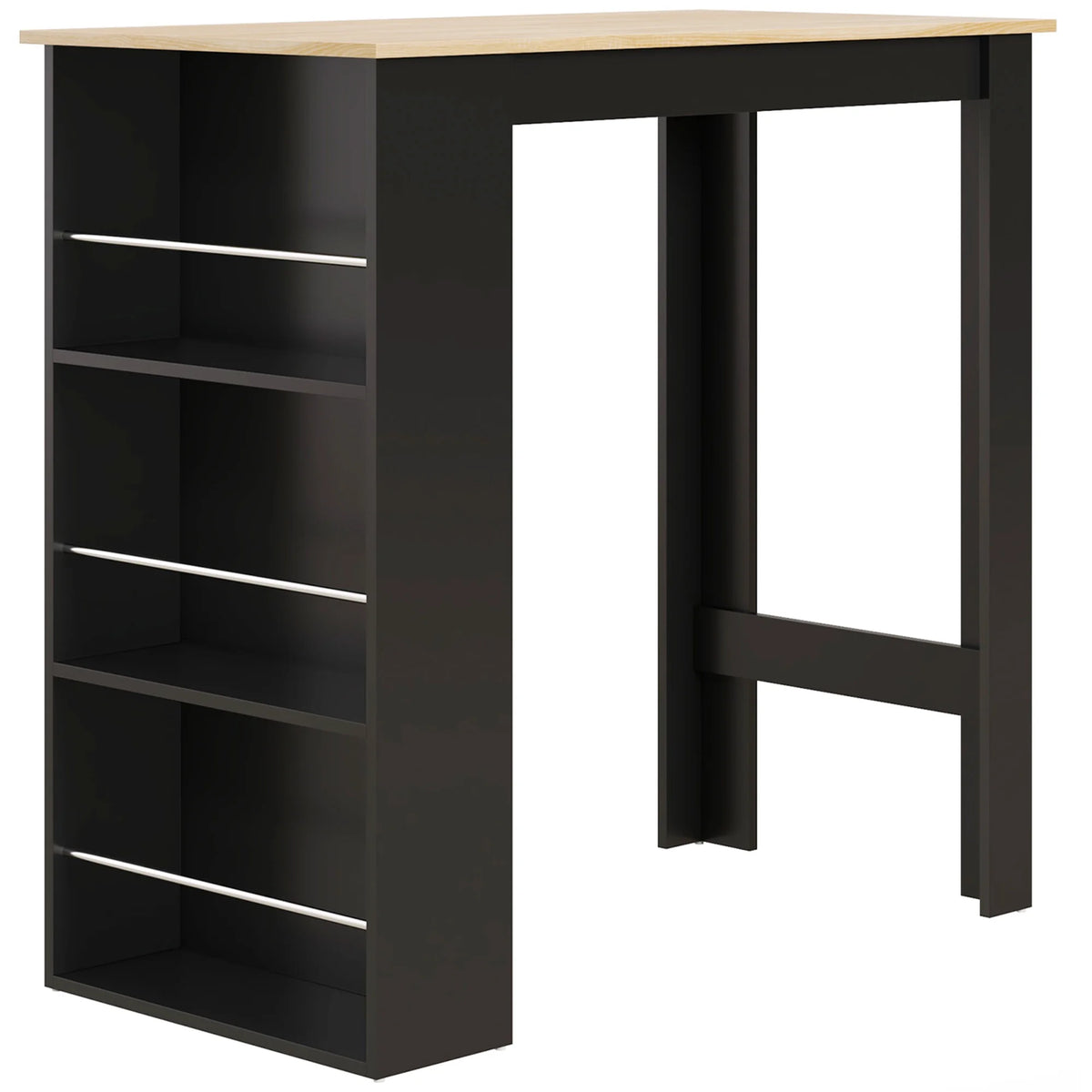 Table haute avec rangements