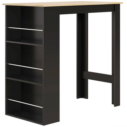 Table haute avec rangements