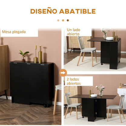 Table pliante noir