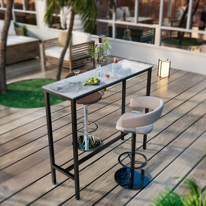 Table haute rectangulaire