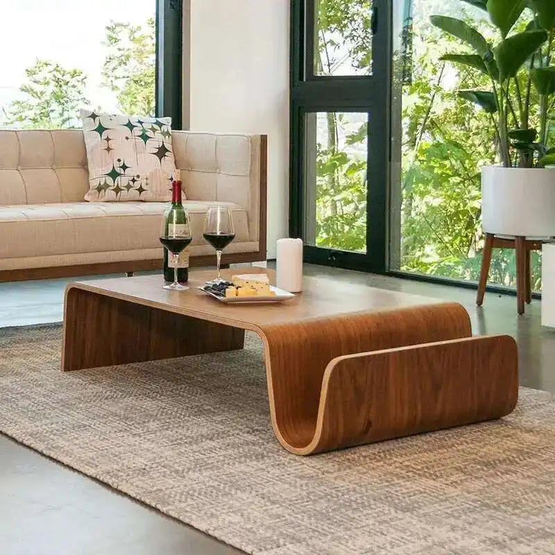 Table basse bois design