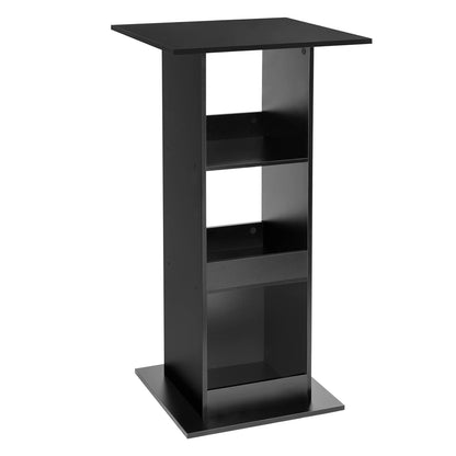 Table haute avec rangements
