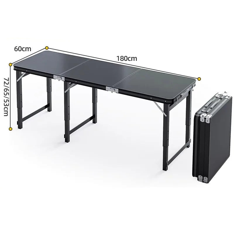 Table de jardin pliable ajustable
