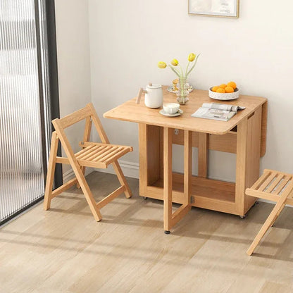 Table basse pliable bois