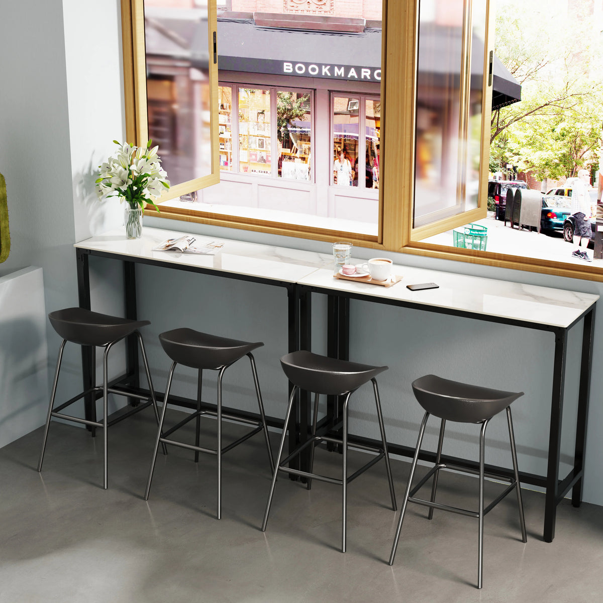 Table haute rectangulaire