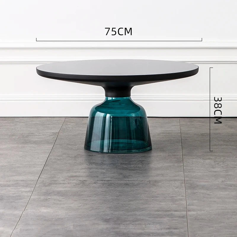 Table basse en verre gigogne