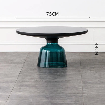 Table basse en verre gigogne