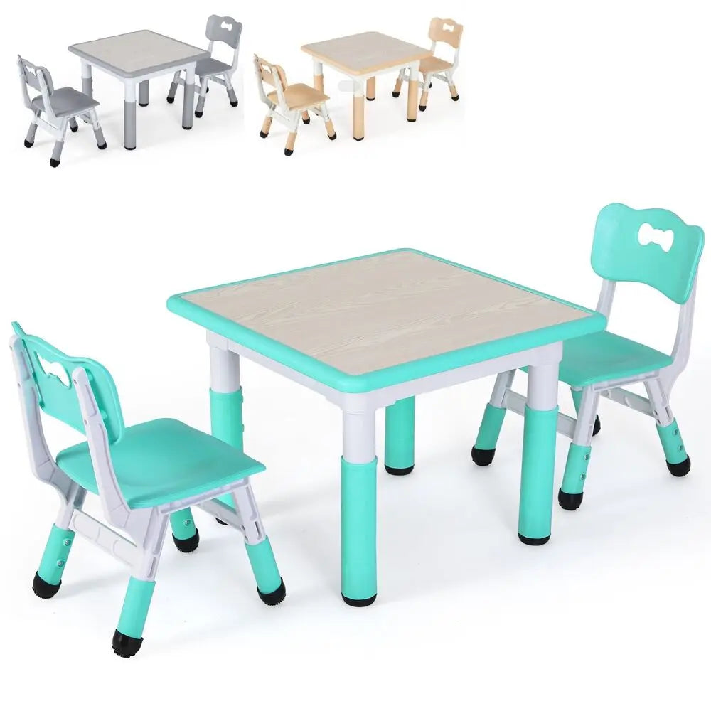 Table pour enfant multifonction, 2 chaises