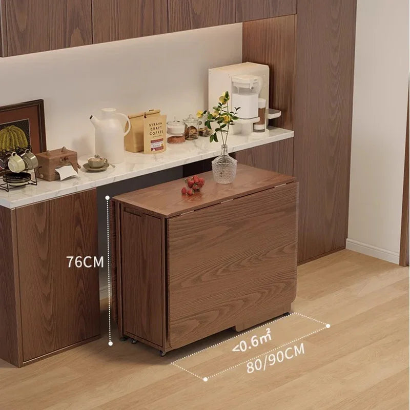 Table basse pliable bois