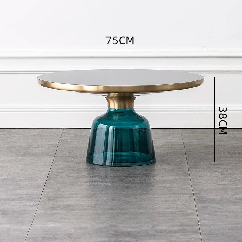 Table basse en verre gigogne