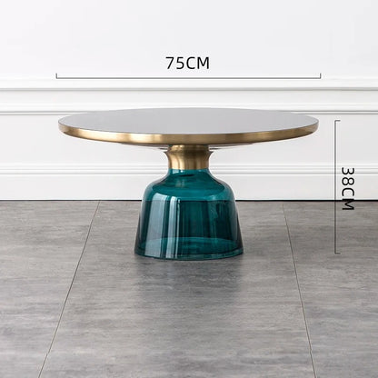 Table basse en verre gigogne