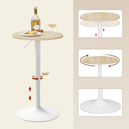 Table haute rehaussable