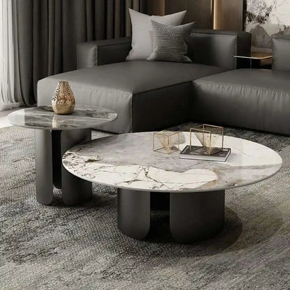 Table basse marbre gigogne