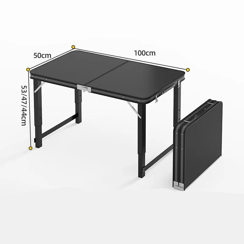 Table de jardin pliable ajustable