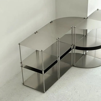 Table basse métal carré