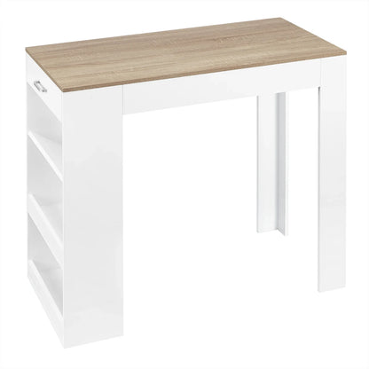 Table haute bois