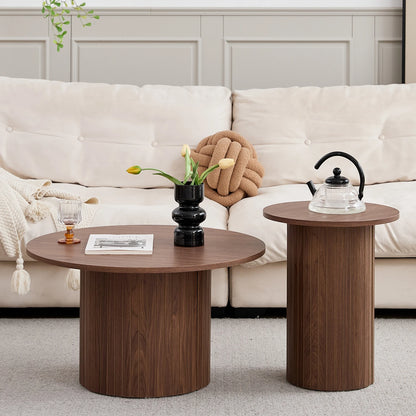 Table basse en bois gigogne