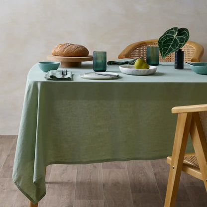 Nappe rectangulaire en lin