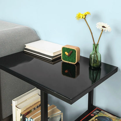 Table basse en verre carre