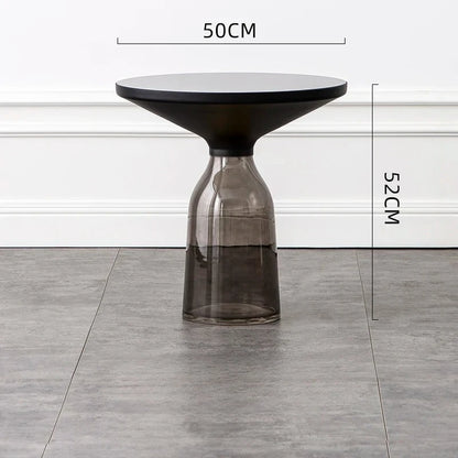 Table basse en verre gigogne