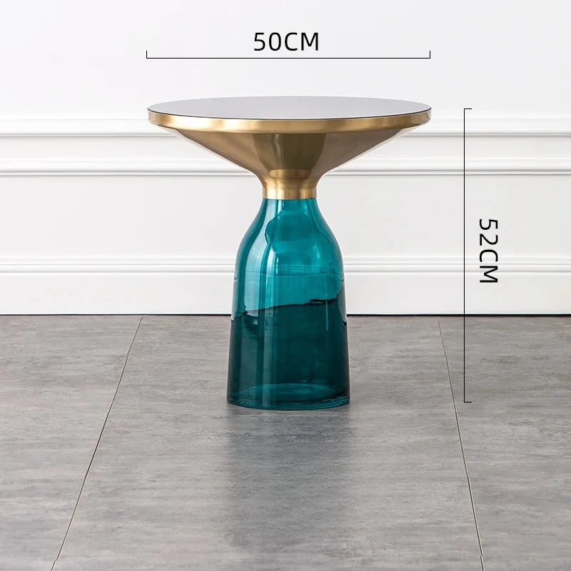 Table basse en verre gigogne
