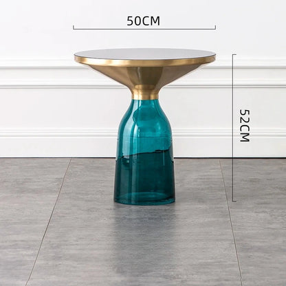 Table basse en verre gigogne