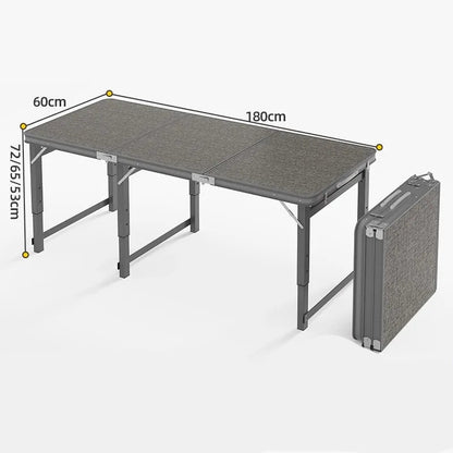 Table de jardin pliable ajustable