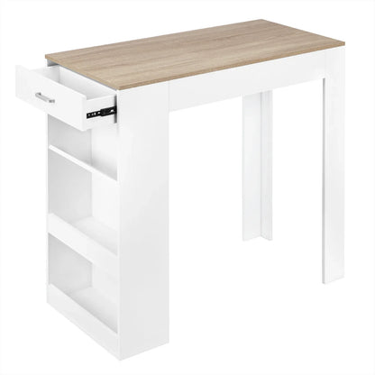 Table haute bois