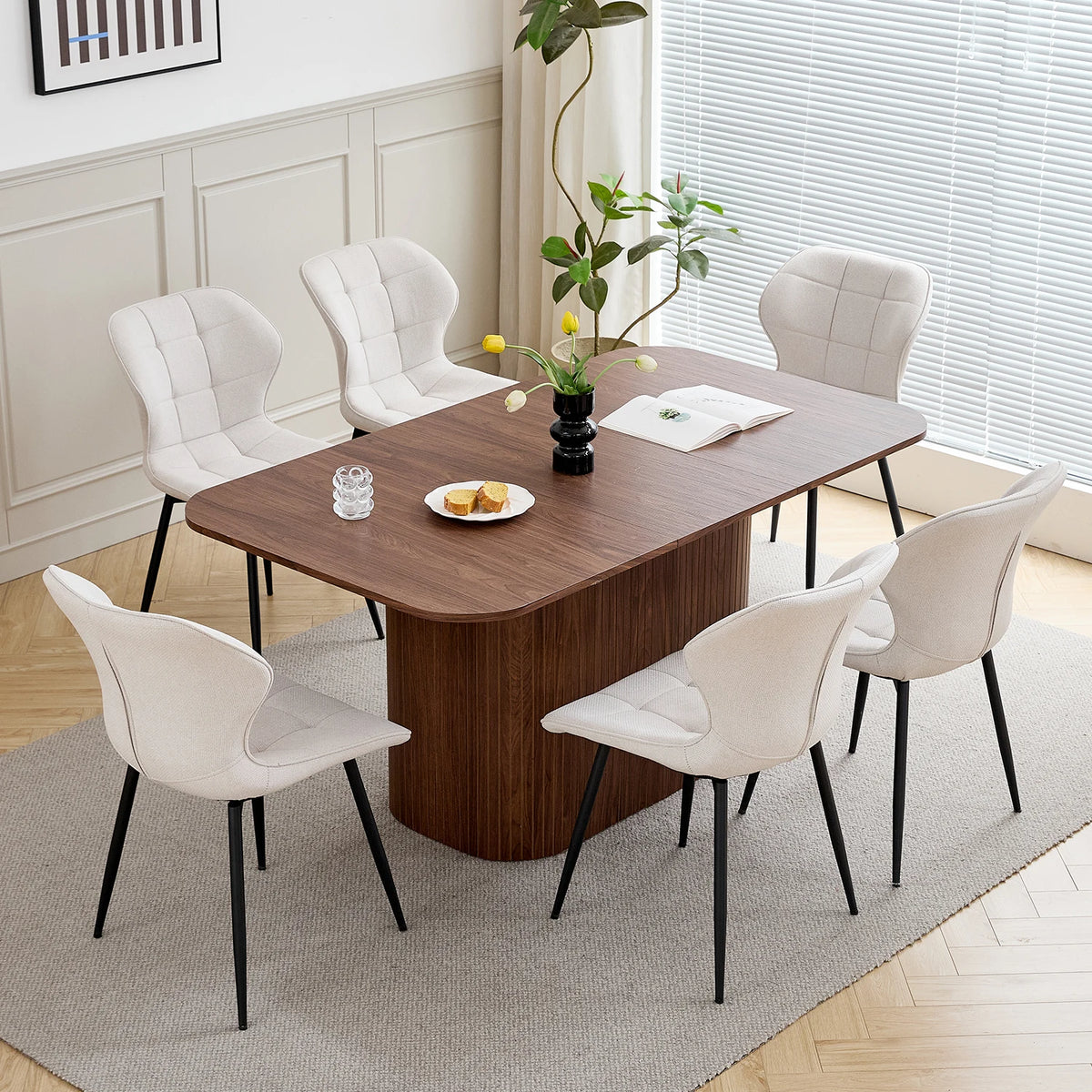 Table à manger bois design