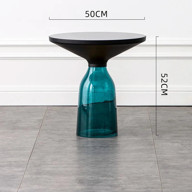 Table basse en verre gigogne