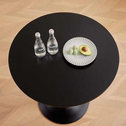 Table haute ronde design