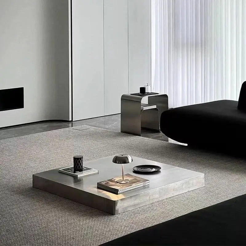 Table basse métal design