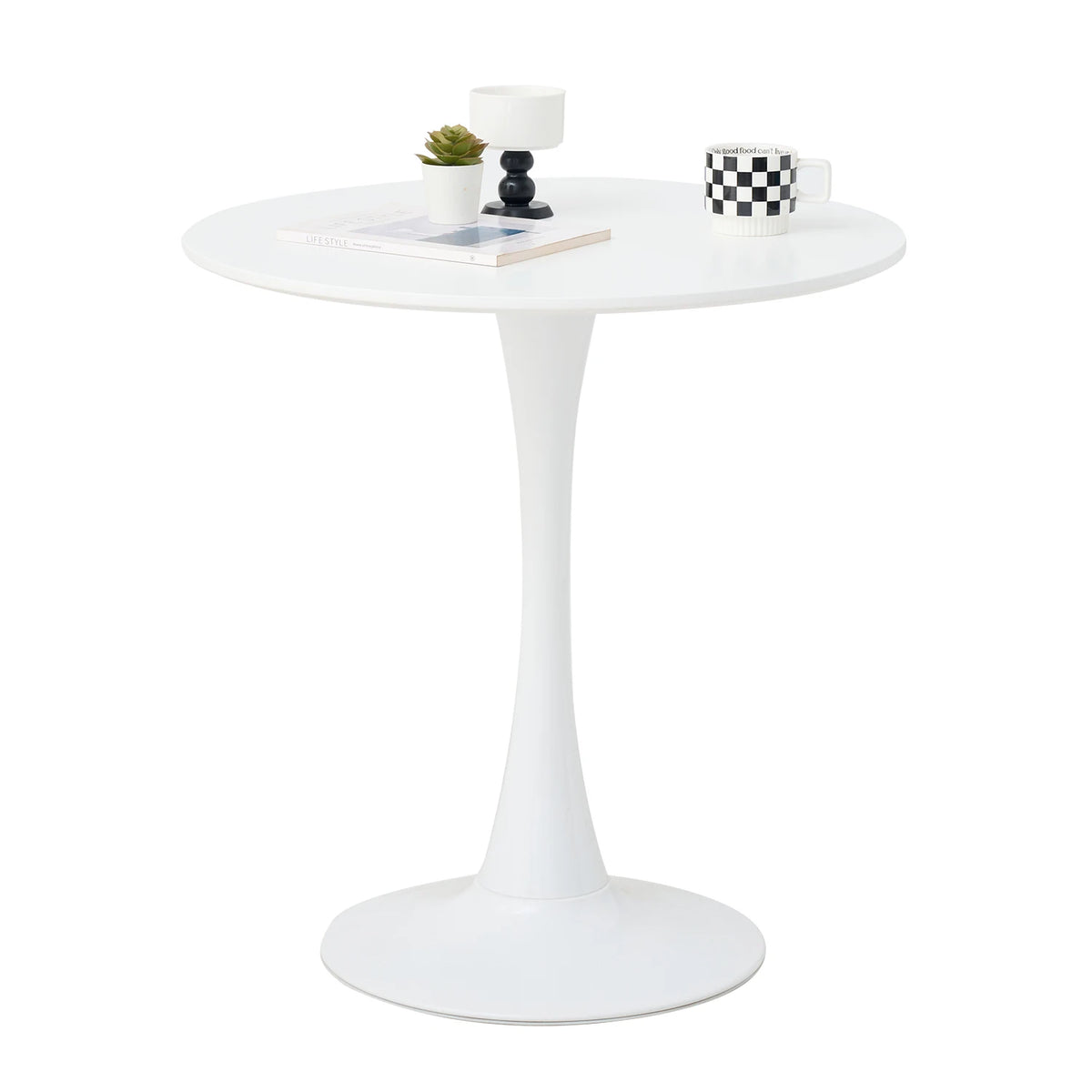 Table haute ronde design