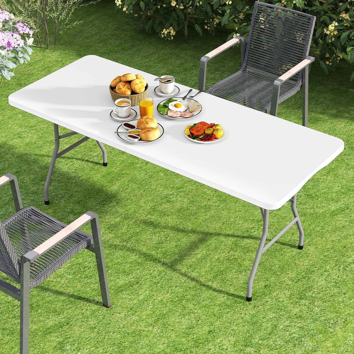 Table pliante aluminium