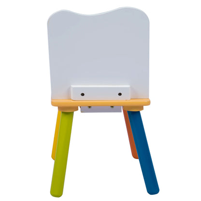 Table enfant en bois, 2 chaises